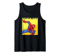 Marvel Cosmic Invasion Spider-Man Retro Pixel Graphics Tank Top