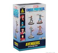 ATOMIC MASS GAMES | Marvel Crisis Protocol: Avengers Affiliation Pack | Miniatures Board Game | Ages 14+ | 2 Players | 90 Minutes Playing Time