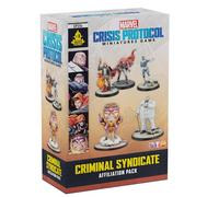 Asmodee, Marvel Crisis Protocol - Criminal Syndicate Affiliation Pack, Tabletop Miniatures Expansion, Ages 14 plus, 2 Players, 90 Minutes Playing Time
