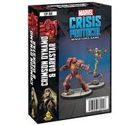 Atomic Mass Games Mcp: Crimson Dynamo & Darkstar () Figure English Multicolor