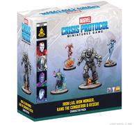 Asmodee | Marvel: Crisis Protocol Iron Lad, Iron Monder, Kang The Conqueror & Rescue | Miniatures Game | Ages 14+ | 2 Players | 90 Minutes Playing Time