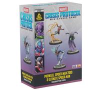 Asmodee | Marvel: Crisis Protocol - Prowler, Spider-Man 2099 & Ultimate Spider-Man | Board Game Expansion | Ages 14+ | 2 Players | 45+ Minutes Playing Time