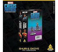 Atomic Mass Games – Expansion – Marvel Crisis Protocol: Shuri and Okoye – Ages 10+, 2+ Players