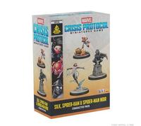 Asmodee Expansion – Marvel Crisis Protocol: Silk, Spider‑Ham & Spider‑Noir – 14+, 2p, 45+ min