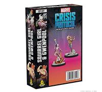 Atomic Mass Games | Marvel Crisis Protocol: Squirrel Girl & Gwenpool | Miniatures Card Game | Ages 14+ | 2 Players | 90 Minutes Playing Time
