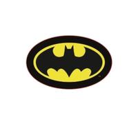 Marvel cushion Batman junior 38 x 24 cm polyester black/yellow