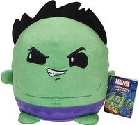 Marvel Cuutopia 10-inch Hulk Plush Character, Super Hero Soft Rounded Pillow Doll, Collectible Gift for Kids & Fans Ages 3 Years Old & Up