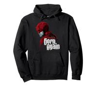 Marvel Daredevil: Born Again Disney+ Profile and Series Logo Pullover Hoodie