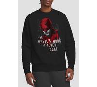 Marvel Daredevil Born Again The Devil’S Work Is Never Done Sweatshirt, Black Black