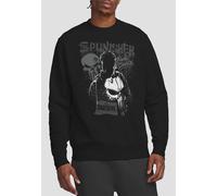 Marvel Daredevil Born Again The Punisher Graffiti Sweatshirt, Black Black XXL
