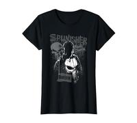 Marvel Daredevil Born Again The Punisher Graffiti T-Shirt, Women, Black, X-Large