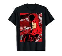 Marvel Daredevil Comic Paper Strips Portrait T-Shirt