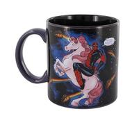 Marvel Deadpool and Unicorn In Space Ceramic Mug | Holds 20 Ounces