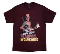 Marvel Deadpool And Wolverine Change The Universe T Shirt In Red Red