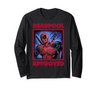 Marvel Deadpool Approved By Deadpool Long Sleeve T-Shirt