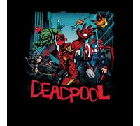 Marvel Deadpool Avengers Spoof Unisex T-Shirt - Black - S