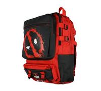 Marvel Deadpool Backpack Maximum Effort Built-Up Utility Laptop Tech Sleeve Book Bag 17"