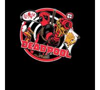 Marvel Deadpool Badge Unisex T-Shirt - Black - 4XL