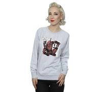 Marvel Deadpool Breaktime Tacos Sweatshirt In Grey Grey XL
