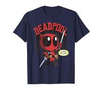 Marvel Deadpool Cartoon Look What I Have T-Shirt