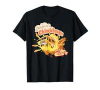 Marvel Deadpool Chimichangas Flaming Food Truck T-Shirt