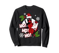Marvel Deadpool Christmas Ho Naughty List Sweatshirt
