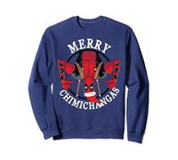 Marvel Deadpool Christmas Merry Chimichangas Sweatshirt