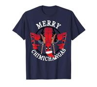 Marvel Deadpool Christmas Merry Chimichangas T-Shirt
