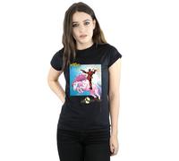Marvel Deadpool Hey You Cotton T-Shirt In Black Black L