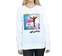 Marvel Women's Deadpool Hey You Sweatshirt in White | Size: 2XL Marvel White 2XL