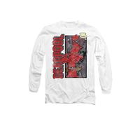 Marvel Deadpool I Said Mumble Long Sleeve T-Shirt, White White M