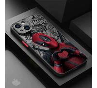 Marvel Deadpool iPhone Case 15 14 13 12 11 XR XS 8 7 SE Pro Max Soft Cover Movie