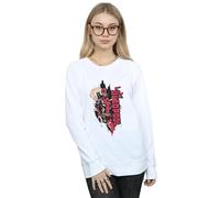 Marvel Deadpool Lady Deadpool Sweatshirt In White White