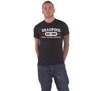 Deadpool Merc With A Mouth T Shirt Marvel Black XL