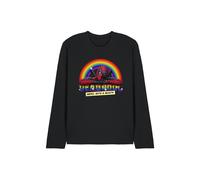 Marvel Deadpool Rainbow Merc With A Mouth Long Sleeve T-Shirt, Black | Size: 2XL Marvel Black 2XL