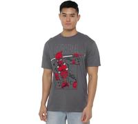 Marvel Deadpool Sword Unisex T Shirt, Charcoal, Medium