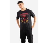 Marvel Deadpool Tacomania Mens Mens T-Shirt Black Deadpool Black S