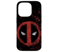 Marvel Deadpool Wade Wilson Icon Paint Splatter Case for iPhone 14 Pro