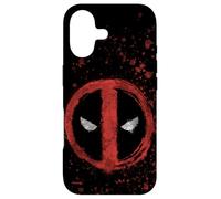 Marvel Deadpool Wade Wilson Icon Paint Splatter Case for iPhone 17