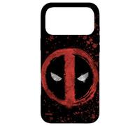 Marvel Deadpool Wade Wilson Icon Paint Splatter Case for iPhone 17 Pro Max