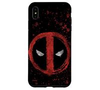 Marvel Deadpool Wade Wilson Icon Paint Splatter Case for iPhone XS Max