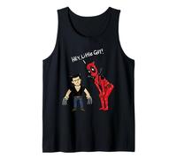 Marvel Deadpool & Wolverine “Hey, Little Guy!” Short Wolvie Tank Top