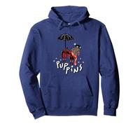 Marvel Deadpool & Wolverine Mary Poppins Dogpool Puppins Pullover Hoodie
