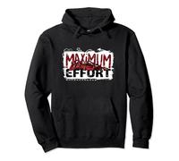 Marvel Deadpool & Wolverine Maximum Effort Split Logo Pullover Hoodie