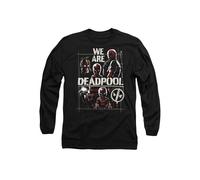 Marvel Deadpool Wolverine We Are Deadpool Long Sleeve T-Shirt, Black | Size: Medium Marvel Black M