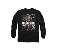 Marvel Deadpool Wolverine We Are Deadpool Long Sleeve T-Shirt, Black | Size: 2XL Marvel Black 2XL