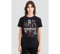 Marvel Women's Deadpool Wolverine We Are Deadpool T-Shirt, Black | Size: Medium Marvel Black M