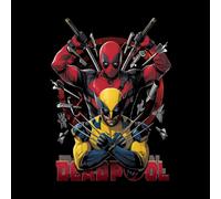 Marvel Deadpool/Wolverine Weapons Unisex T-Shirt - Black - XXL