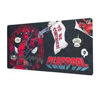 Grupo Erik Marvel Deadpool Large Mouse Mat, Gaming Mouse Pad XXL - Gifts | 80 x 35 cm Water Resistant Non-Slip Desk Mat Large, Gaming Desk Accessories - Deadpool Gifts, Merch, Gamer Gifts