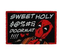 MARVEL Decorative Deadpool Doormat 40x60cm Non-Slip / Red